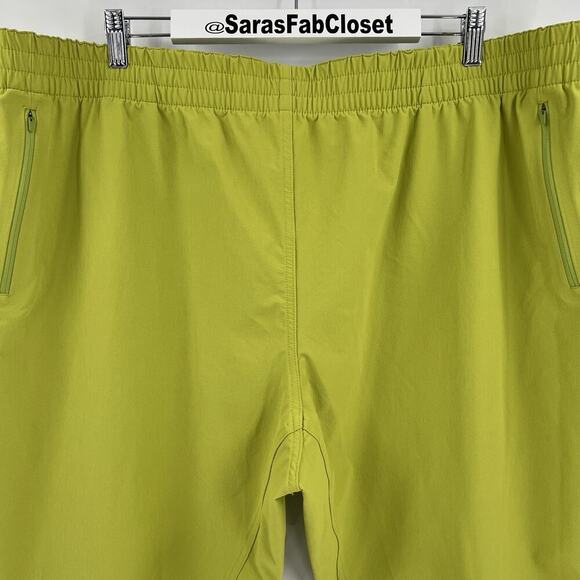 Outdoor Voices Rectrek Pants Green Apple Pull On Cropped Women’s Size XXXL NWT - Picture 4 of 9